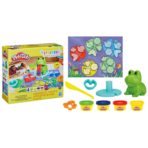 Massinha Play-Doh Sapo Um Dia na Lagoa Hasbro F6926 - comprar online