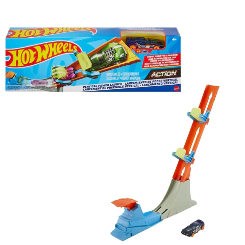 Hot Wheels Action Pista Set de Acrobacia Lançamento Vertical Mattel HFY69|FTH79 - comprar online