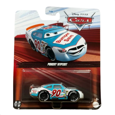 Carrinho Disney Pixar Cars Ponchy Wipeout Mattel GKB38|DXV29