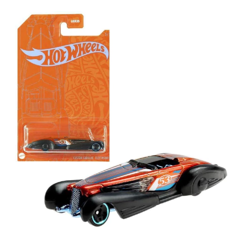 Carrinho Hot Wheels Custom Cadillac Fleetwood Aniversário 53 Anos Mattel GRR42