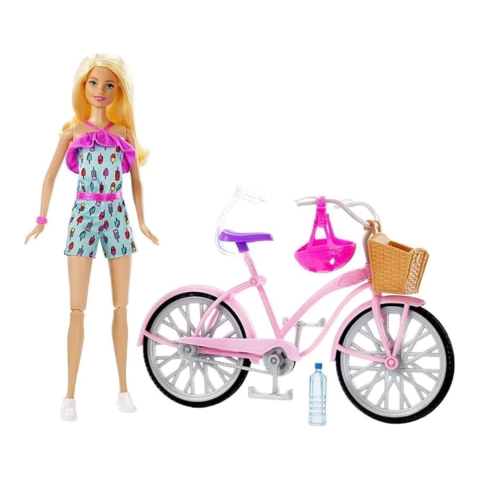Boneca Barbie e Bicicleta Mattel FTV96|HBY28 - comprar online