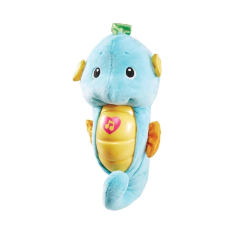 Pelúcia Musical Cavalo Marinho Fisher Price Mattel DGH82