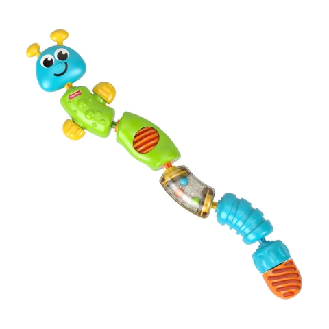 Chocalho Lagartinha Encaixa e Solta Fisher Price Mattel W9834 - comprar online