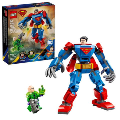 LEGO DC Comics Robô do Superman vs Lex Luthor LEGO 76302 - comprar online