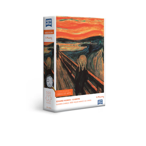 Quebra-Cabeça 500 Peças Edvard Munch O Grito Nano Toyster 003058 - comprar online