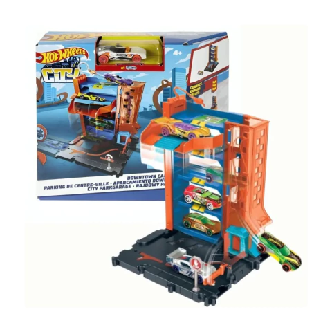Hot Wheels City Estacionamento no Centro da Cidade Mattel HDR28