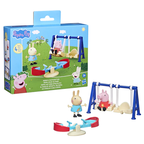 Conjunto Peppa Pig no Parquinho com a Peppa Hasbro F2217 - comprar online