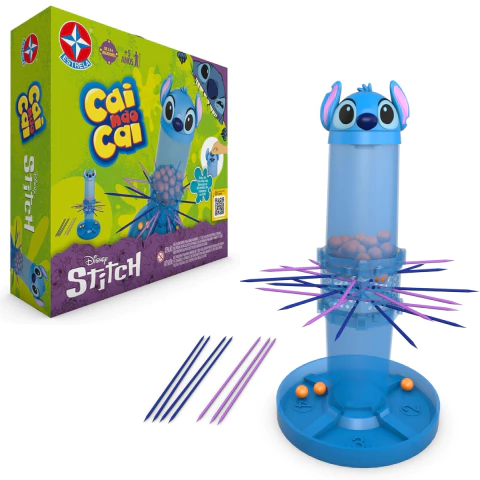 Jogo Cai Não Cai Disney Stitch Estrela 100058 - comprar online