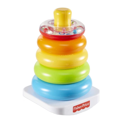 Pirâmide de Argolas Colorido Fisher-Price Mattel N8248|GKW58 - comprar online
