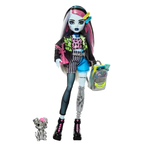 Boneca Monster High Frankie Stein Aventura nas Estrelas Mattel HXH73 - comprar online
