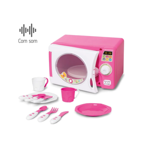 Microondas Completo com Som e Acessórios Tateti 0346 - comprar online