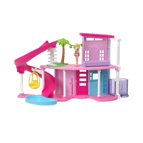 Barbie Mini Barbieland Casa dos Sonhos Rosa Mattel HYF45|HYF44 - comprar online