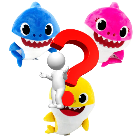 Pelúcia Musical Baby Shark Sortido Sunny 2352 - comprar online