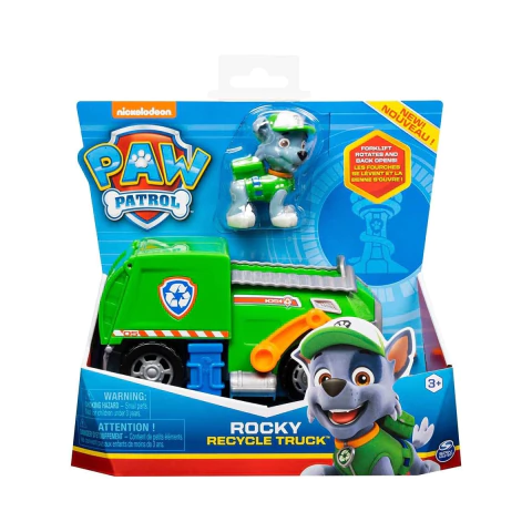 Rocky Caminhão de Reciclagem Patrulha Canina Veículo com Boneco Sunny 1389|2722 - comprar online