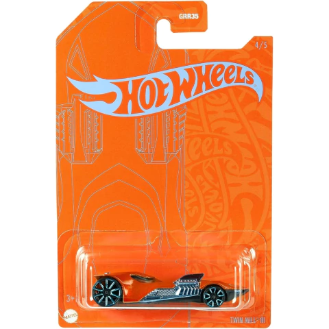 Carrinho Hot Wheels Twin Mill III Aniversário 53 Anos Mattel GRR41