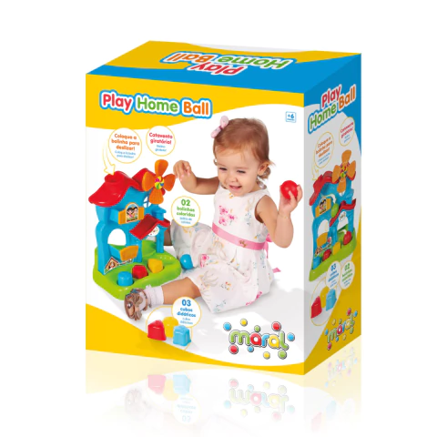 Brinquedo Casinha Play Home Ball Maral 1176 - comprar online
