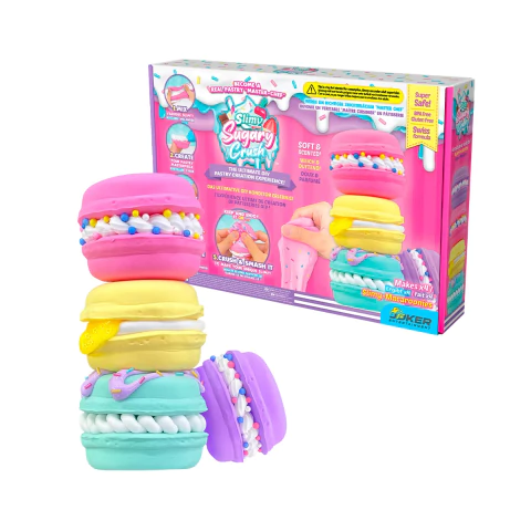 Kit Slime De Macaron Slimy Sugary Crush Pastry Candide 36012