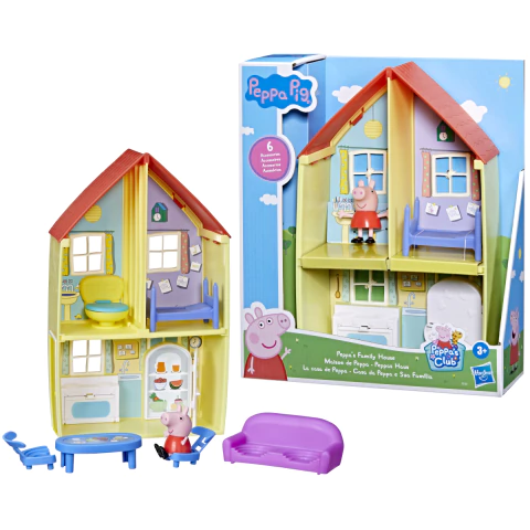 Playset Peppa Pig Casa da Peppa e Sua Família Hasbro F2167 - comprar online