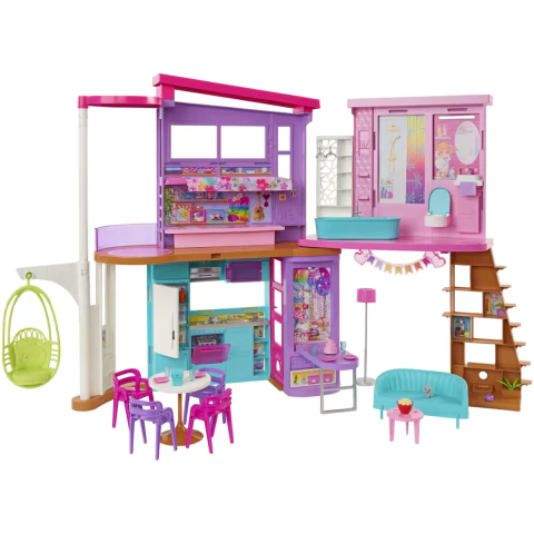 Playset Barbie Casa de Férias Malibu Mattel HCD50 - comprar online