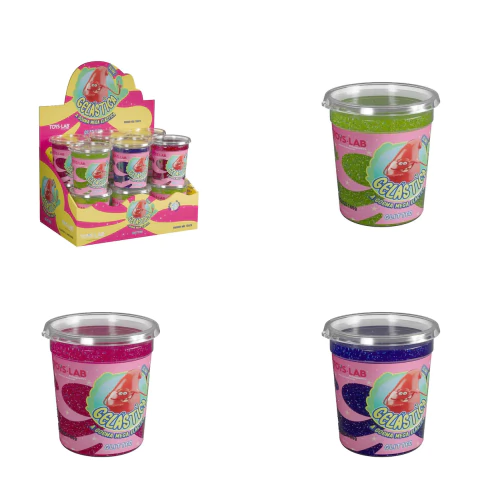 Slime Gelástica Mega Elástica Glitter Sortido Toys Lab 84201-2 - comprar online