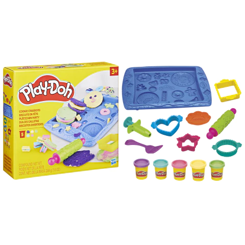 Massinha Play-Doh Biscoitos Divertidos Hasbro B0307 - comprar online