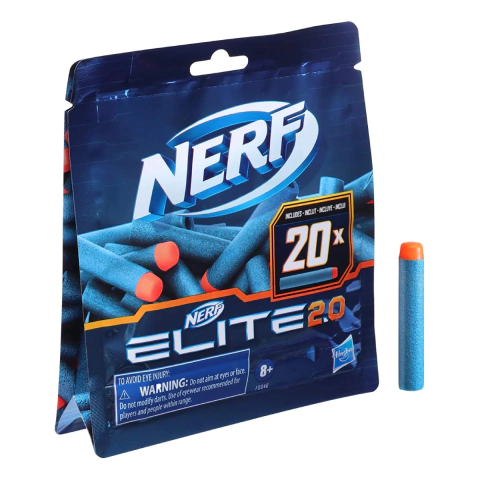 NERF Elite 2.0 Refil de Dardos 20 Dardos Hasbro F0040 - comprar online