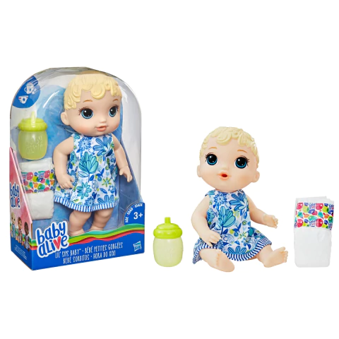Boneca Baby Alive Hora do Xixi Loira Hasbro E0385 - comprar online