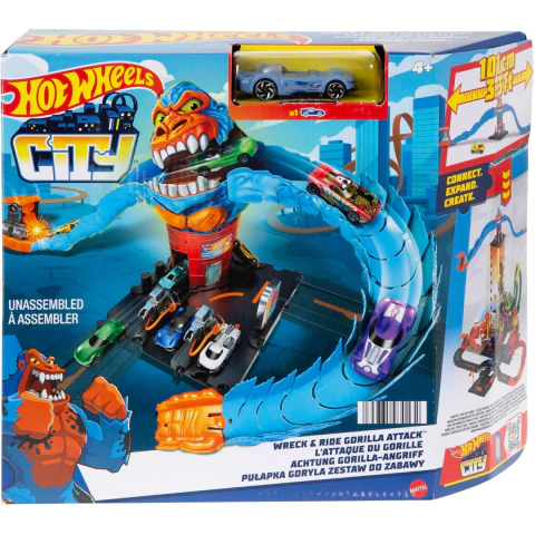 Hot Wheels City Ataque do Gorila Mattel HDR30 - comprar online