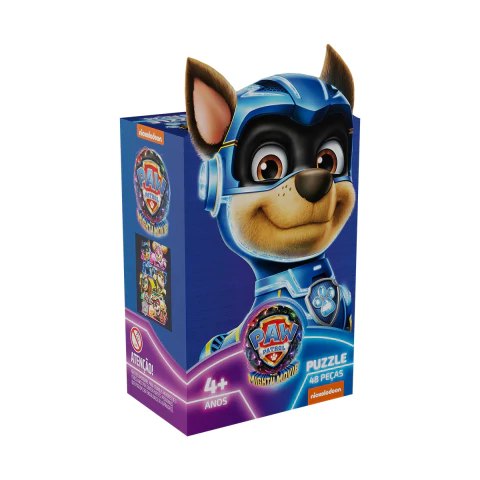 Quebra‑Cabeça Patrulha Canina Mighty Movie 48 Peças Grow 04388 - comprar online