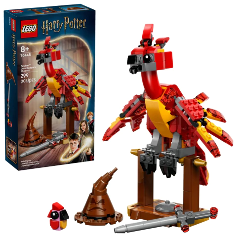 Lego Harry Potter Fawkes a Fênix de Dumbledore Lego 76448