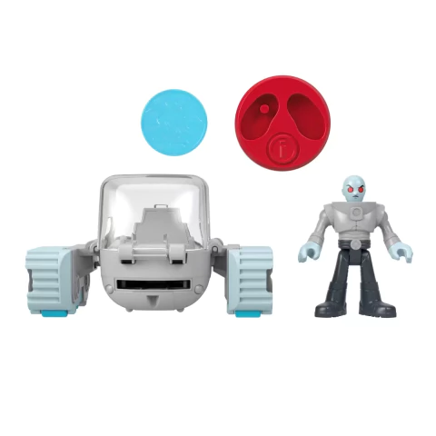Boneco Imaginext DC Super Friends Mr Freeze Head Shifters Mattel HKM28/HGX78