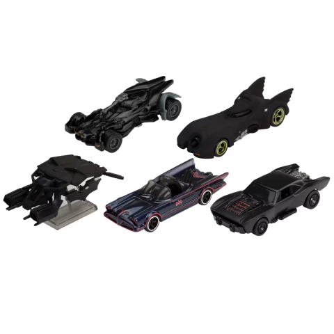 Hot Wheels Premium Box Coleção DC Batman Mattel GRM17