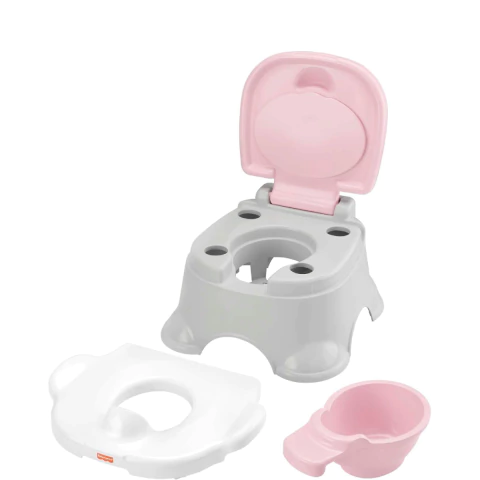 Troninho Básico 3 Em 1 Fisher Price Rosa Mattel HGW36 - comprar online
