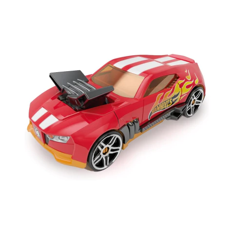 Hot Wheels Carro Porta Carrinho Radical 2 Em 1 Vermelho Fun F0232-1