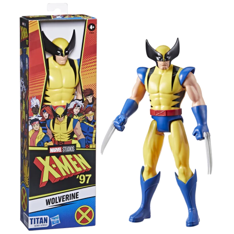 Boneco Wolverine Logan X‑Men Titan Hero Hasbro F7972 - comprar online