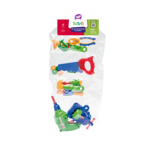 Kit de Ferramentas Infantil Completo Tateti 0457 - comprar online