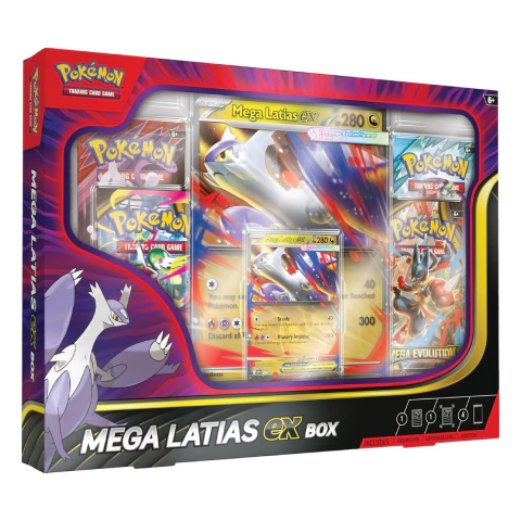 Box Pokémon Mega Latias ex Copag 35862