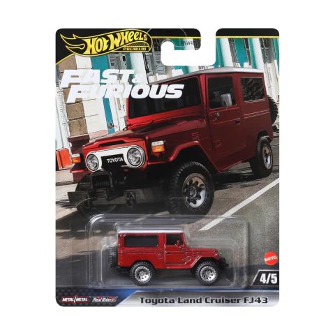 Hot Wheels Premium Fast & Furious Toyota Land Cruiser FJ43 HRT96-4B10|HNW46 - comprar online