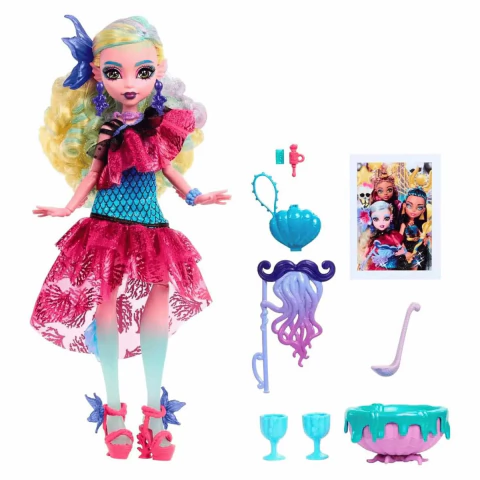 Boneca Monster High Lagoona Blue Monster Ball Mattel HNF71
