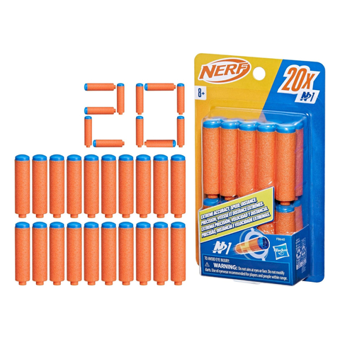 Refil Nerf N Series com 20 Dardos Hasbro F8640 - comprar online
