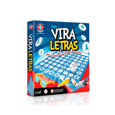 Jogo Vira Letras Estrela 9900018 - comprar online