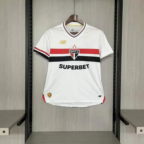 Camisa Home São Paulo 2025/26 Versão Feminina - comprar online