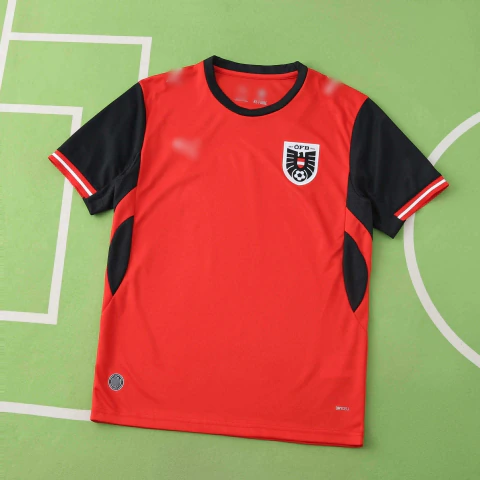 Camisa Home Seleção Austria 2026 Versão Fan