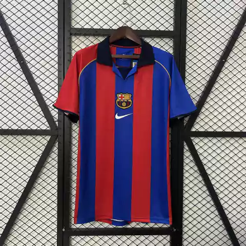 Camisa Home Barcelona 2001/02 - comprar online