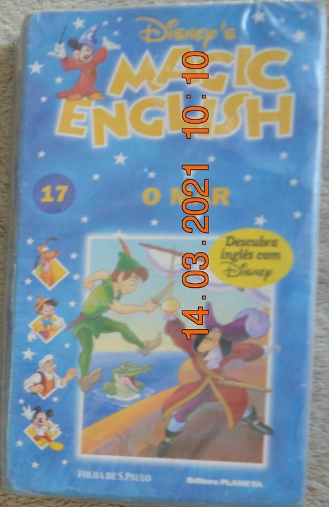 vhs magic english nº 17 - o mar (lacrado)