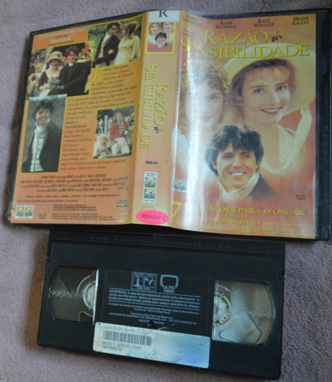 vhs original razão e sensibilidade