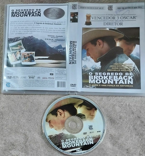 dvd original o segredo de brokeback mountain