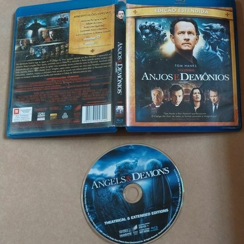 blu-ray original anjos e demônios – edição estendida