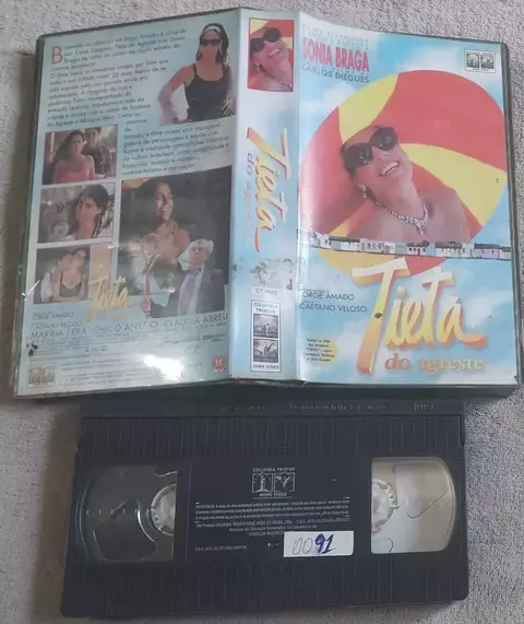 vhs original tieta do agreste (no estado)