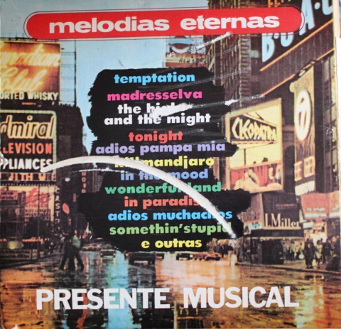 lp vinil melodias eternas: presente musical (triplo)